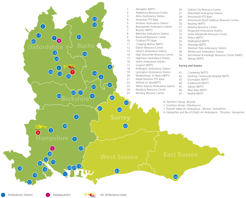 SCAS Locations